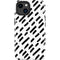 Black Dash iPhone 14 Plus Impact Case