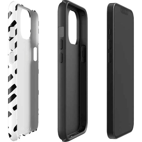 Black Dash iPhone 15 Plus Impact Case