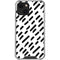 Black Dash iPhone 14 Plus Clear Case