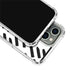 Black Dash iPhone 15 Pro Clear Case