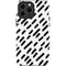 Black Dash iPhone 15 Pro Max Impact Case
