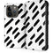 Black Dash iPhone 15 Pro Folio Case