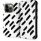 Black Dash iPhone 15 Pro Max Folio Case