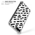 Black Dash iPhone 7/8 Plus Clear Case