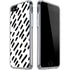 Black Dash iPhone SE (2nd & 3rd Gen) Clear Case