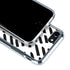 Black Dash iPhone SE (2nd & 3rd Gen) Clear Case