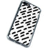 Black Dash iPhone SE (2nd & 3rd Gen) Clear Case