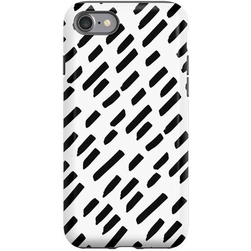 Black Dash iPhone SE (2nd & 3rd Gen) Pro Case