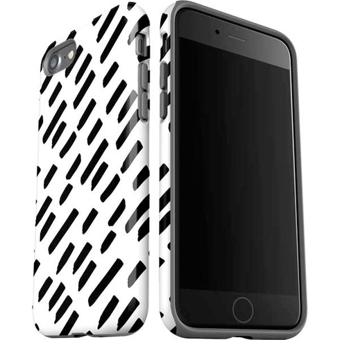 Black Dash iPhone SE (2nd & 3rd Gen) Pro Case
