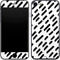 Black Dash iPhone SE (2nd & 3rd Gen) Skin
