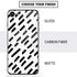 Black Dash iPhone SE (2nd & 3rd Gen) Skin