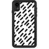Black Dash iPhone XR Waterproof Case