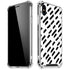 Black Dash iPhone XS Max Clear Case