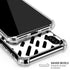 Black Dash iPhone XS Max Clear Case