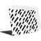 Black Dash MacBook Air 13in (2020) Case plus Skin