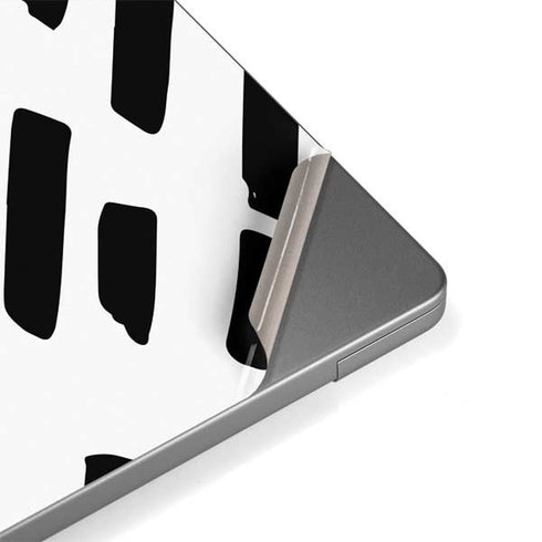Black Dash MacBook Pro 14in (2021-24) Skin