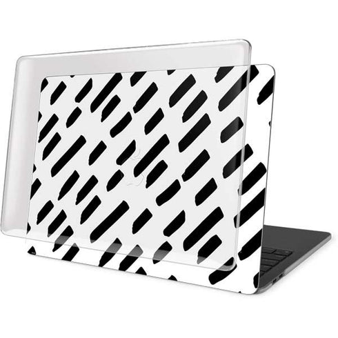 Black Dash MacBook Pro 15in (2016-19) Case plus Skin
