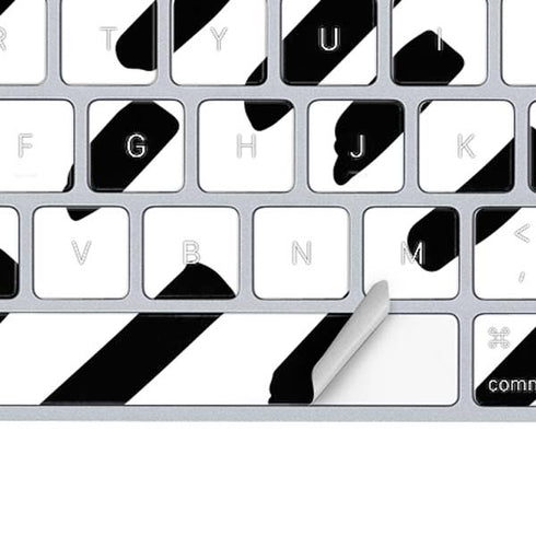 Black Dash Magic Keyboard Skin