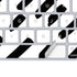 Black Dash Magic Keyboard Skin