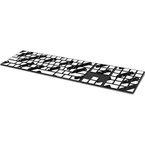 Black Dash Magic Keyboard with Numeric Keypad Skin