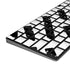 Black Dash Magic Keyboard with Numeric Keypad Skin