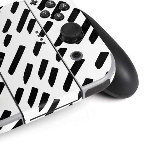 Black Dash Nintendo Switch OLED (2021) Skin