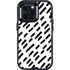 Black Dash Otterbox Defender iPhone Skin