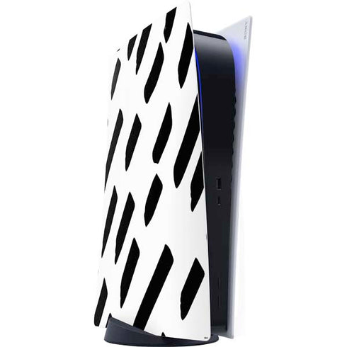 Black Dash PS5 Digital Edition Console Skin