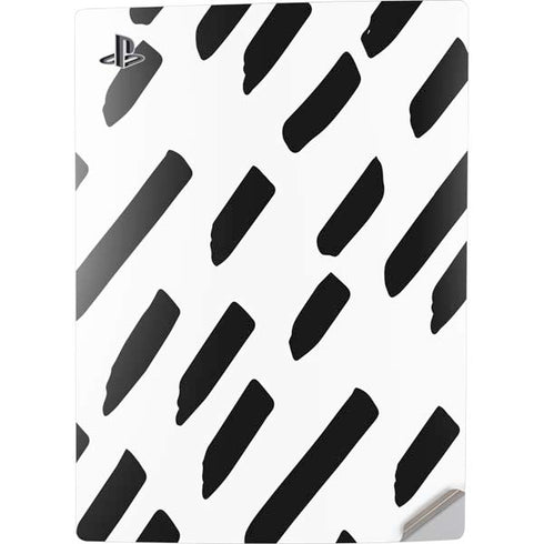 Black Dash PS5 Digital Edition Console Skin