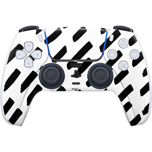 Black Dash PS5 Controller Skin