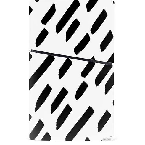 Black Dash PS5 Slim Digital Edition Bundle Skin