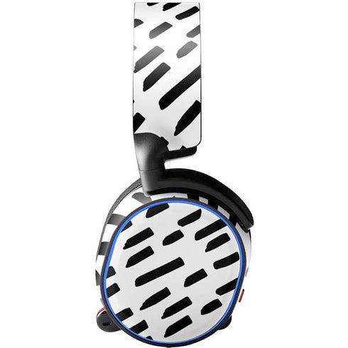 Black Dash SteelSeries Arctis 3 Skin
