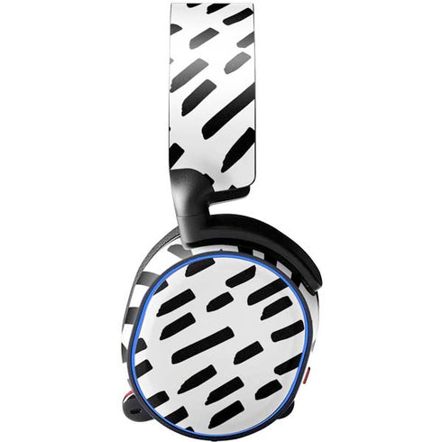 Black Dash SteelSeries Arctis 5 Skin