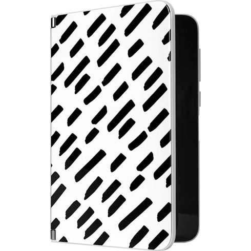 Black Dash Surface Duo Skin