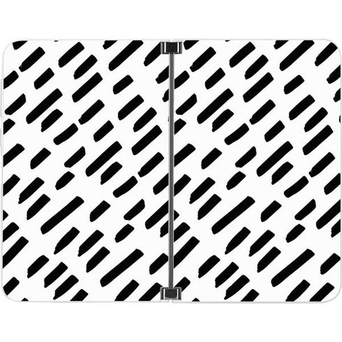 Black Dash Surface Duo Skin