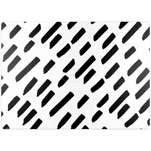 Black Dash Surface Laptop 4 15in Skin