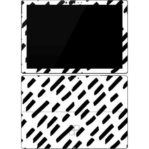 Black Dash Surface Pro 7 Skin