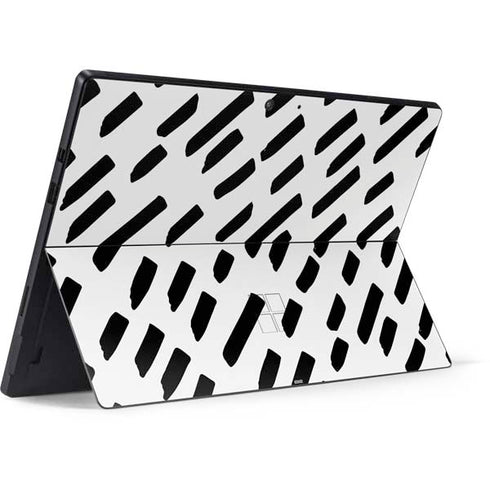 Black Dash Surface Pro 7 Skin