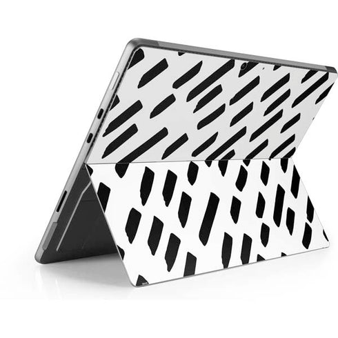 Black Dash Surface Pro 9 Skin