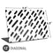 Black Dash Universal Laptop 12in (9.8 x 6.8in) Skin