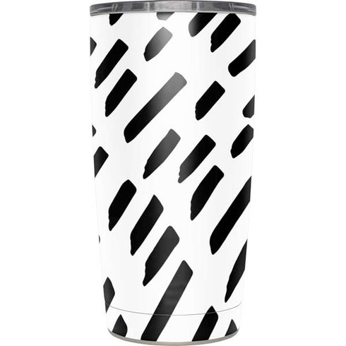 Black Dash Yeti 20oz Tumbler Skin