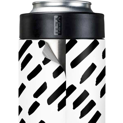 Black Dash Yeti Colster Can Insulator Skin