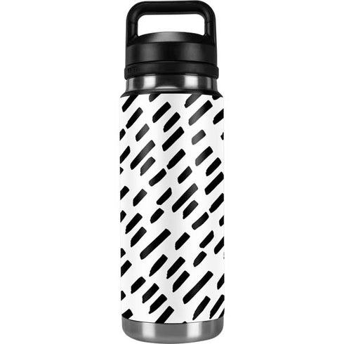Black Dash YETI Rambler 26oz Bottle Skin