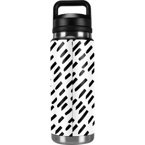 Black Dash YETI Rambler 26oz Bottle Skin