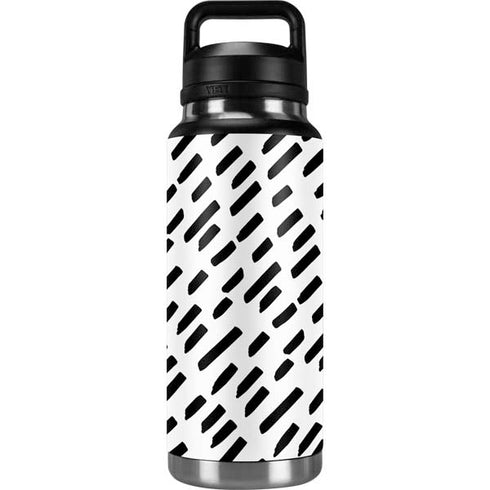 Black Dash YETI Rambler 36oz Bottle Skin
