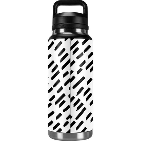 Black Dash YETI Rambler 36oz Bottle Skin