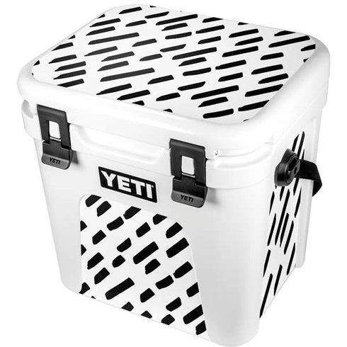 Black Dash YETI Roadie 24 Hard Cooler Skin
