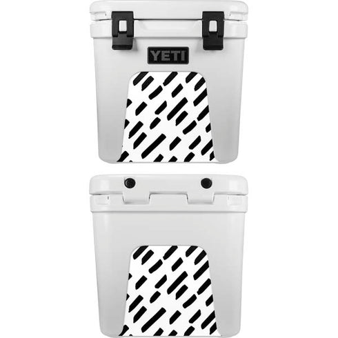 Black Dash YETI Roadie 24 Hard Cooler Skin