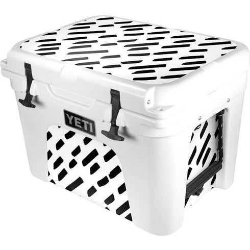 Black Dash YETI Tundra 35 Hard Cooler Skin