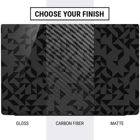 Black Geometric Dell Vostro Skin